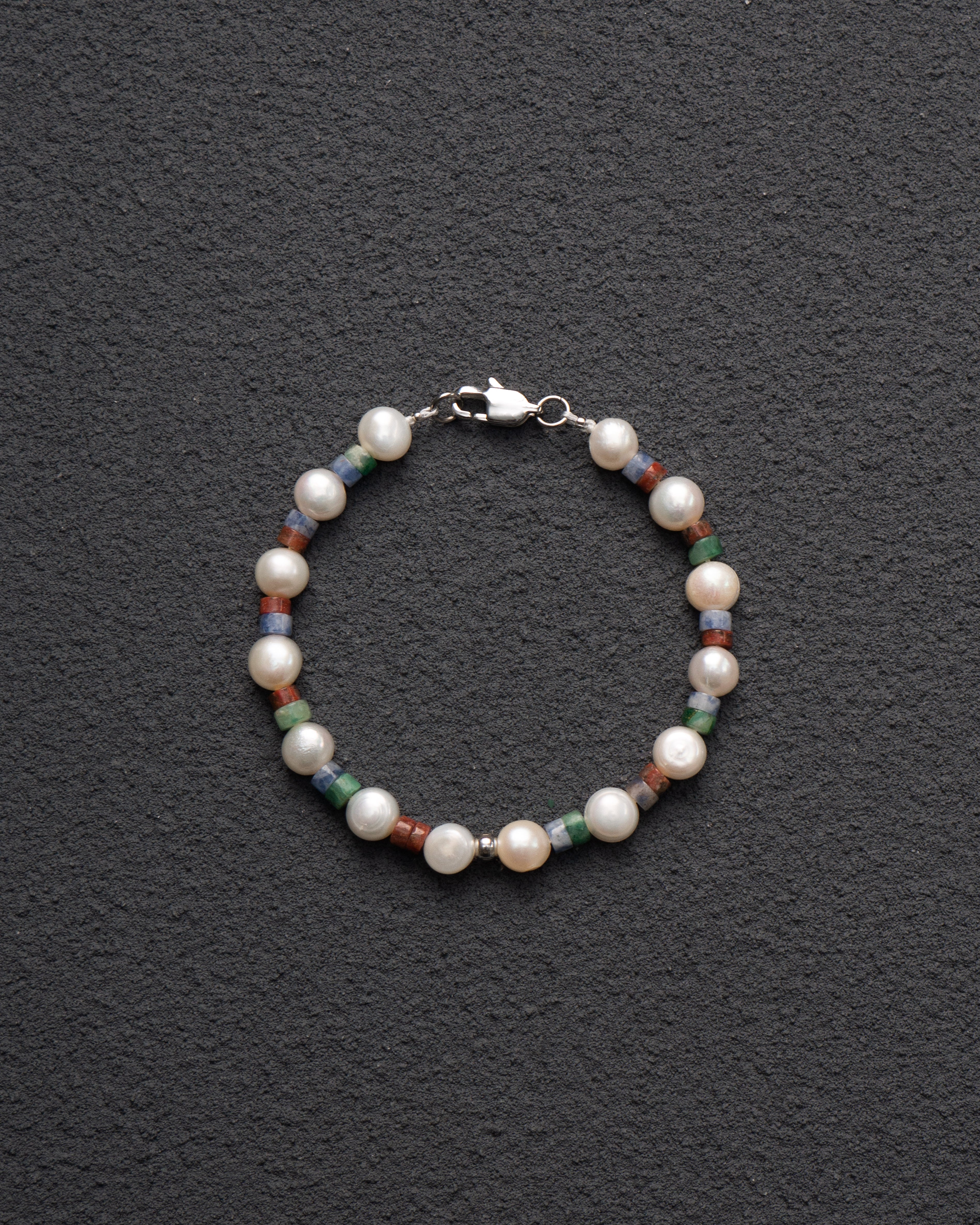Roca Multistone Pearl Bracelet