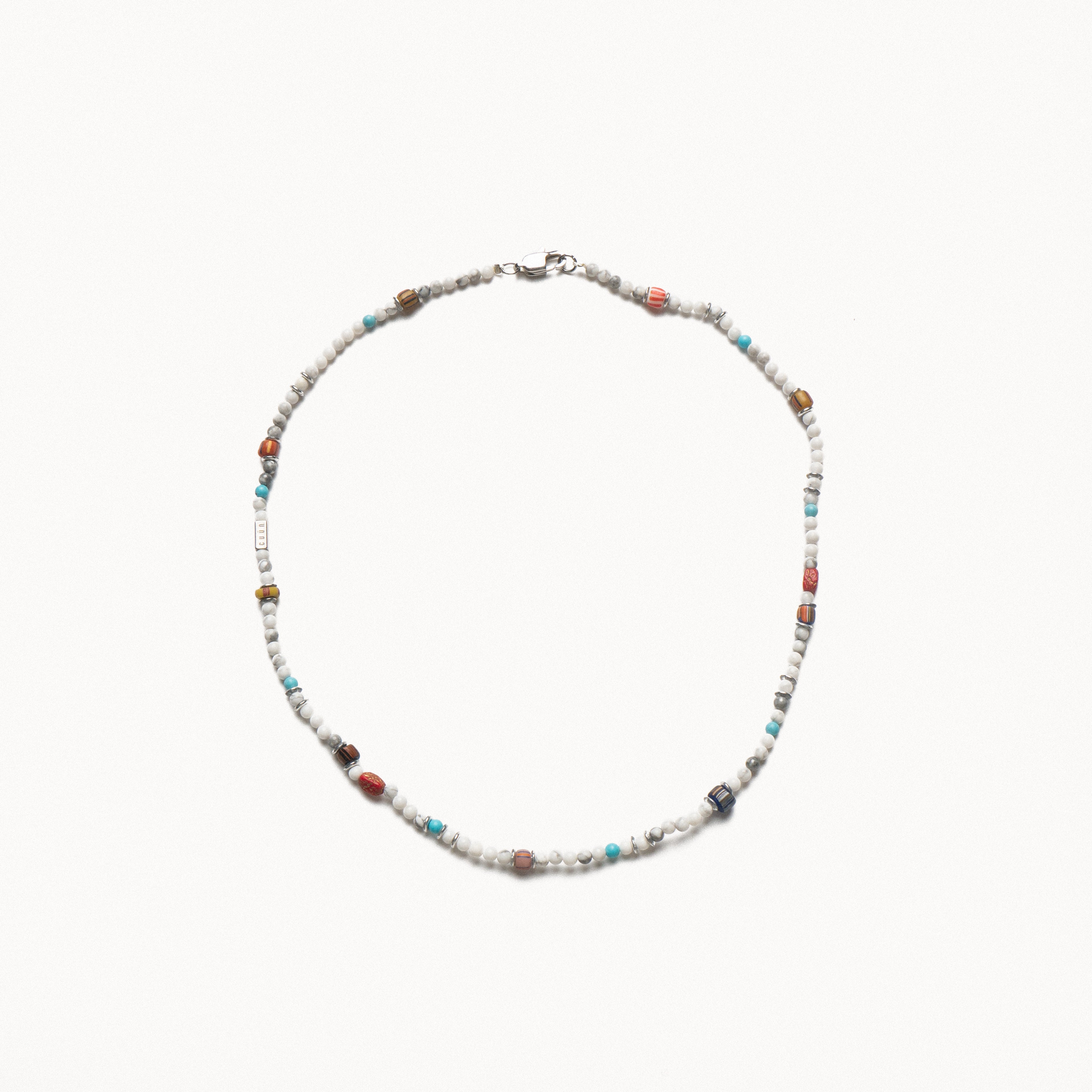 Kleu Howlite Mix Beaded Necklace