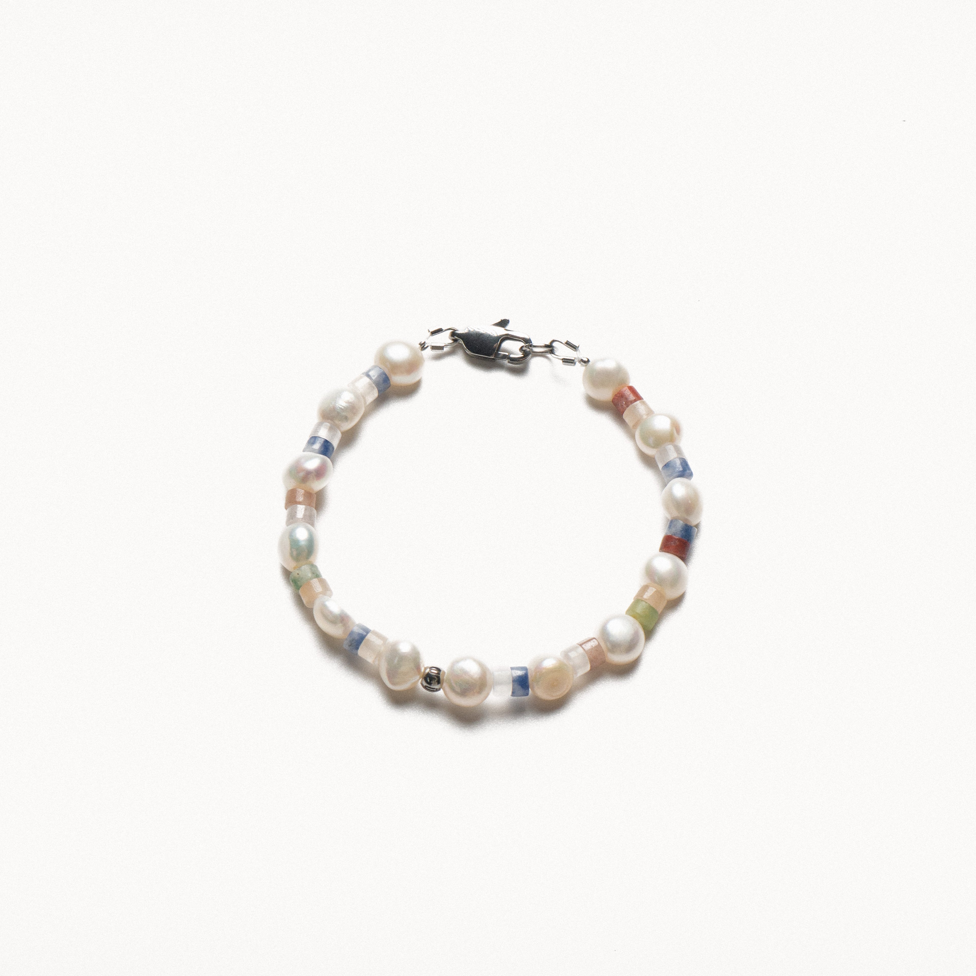 Roca Multistone Pearl Bracelet