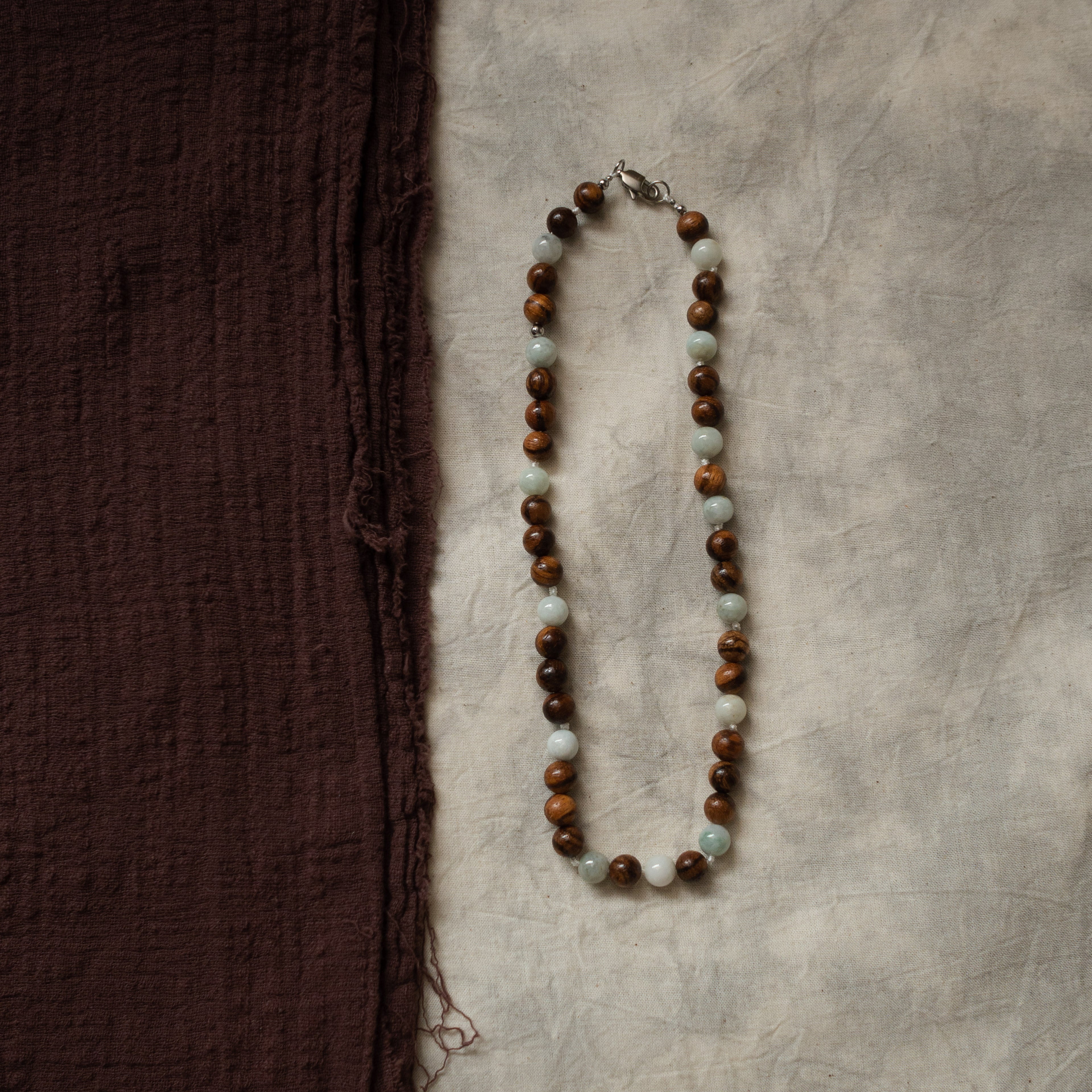 Eira Jade Knotted Necklace