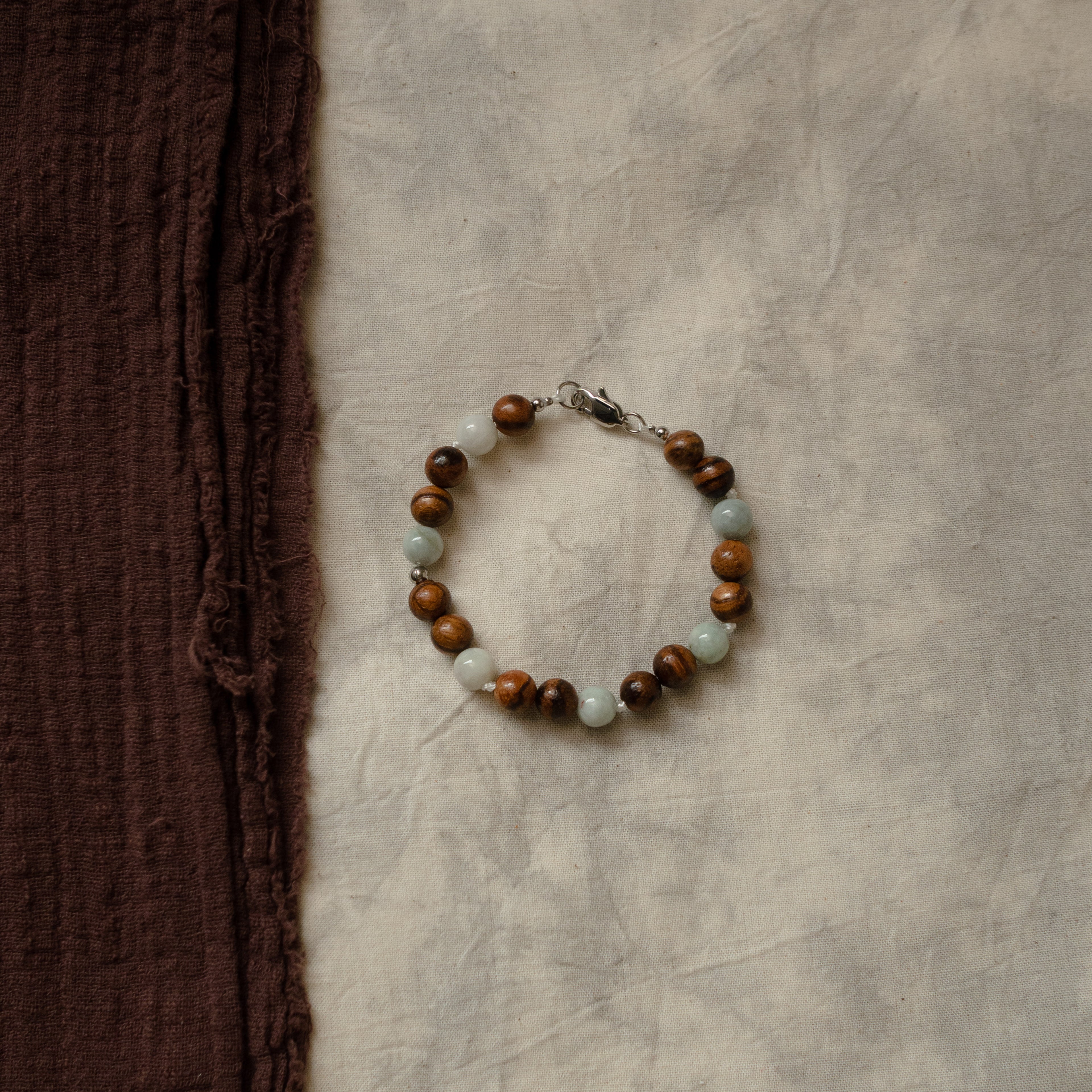 Eira Jade Knotted Bracelet