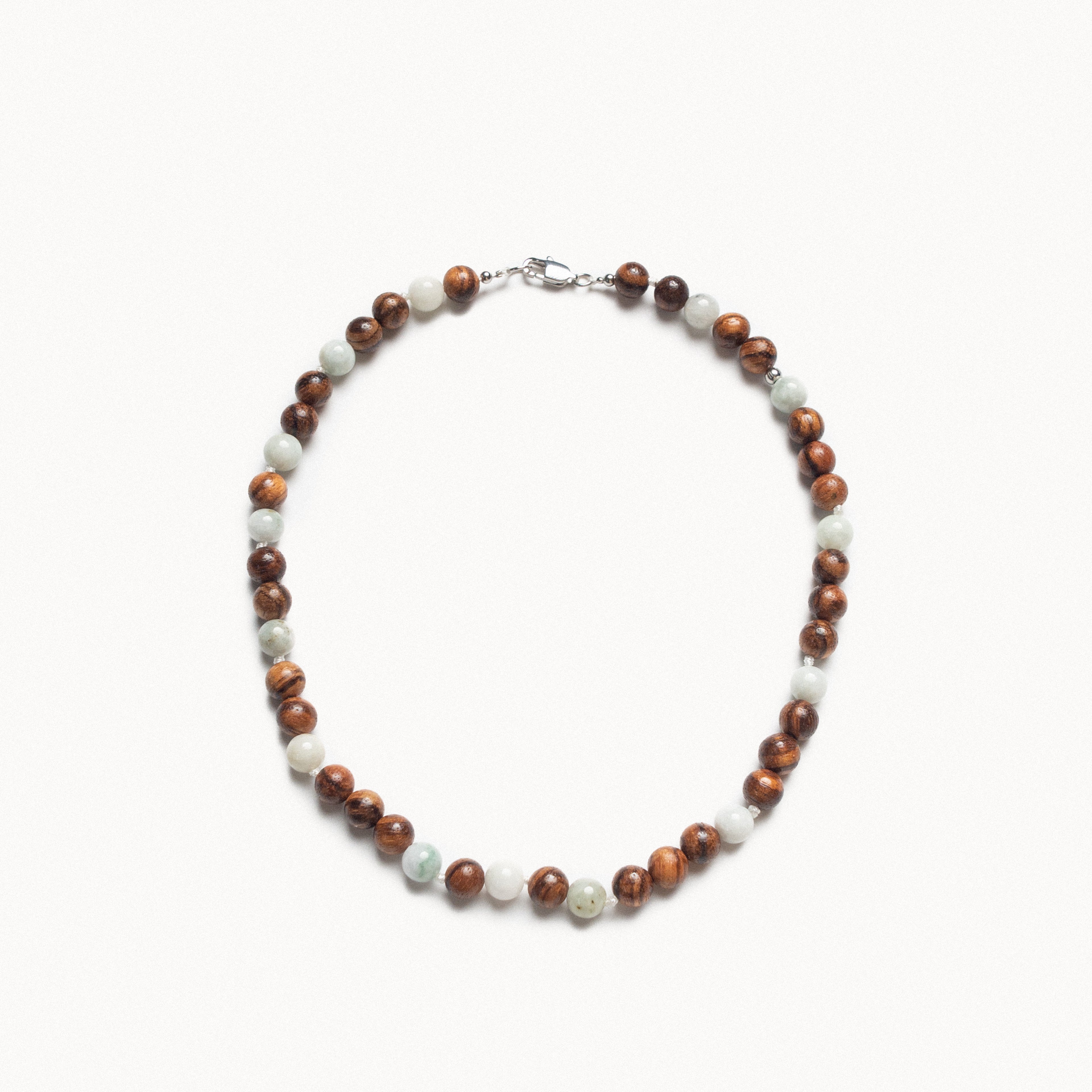 Eira Jade Knotted Necklace