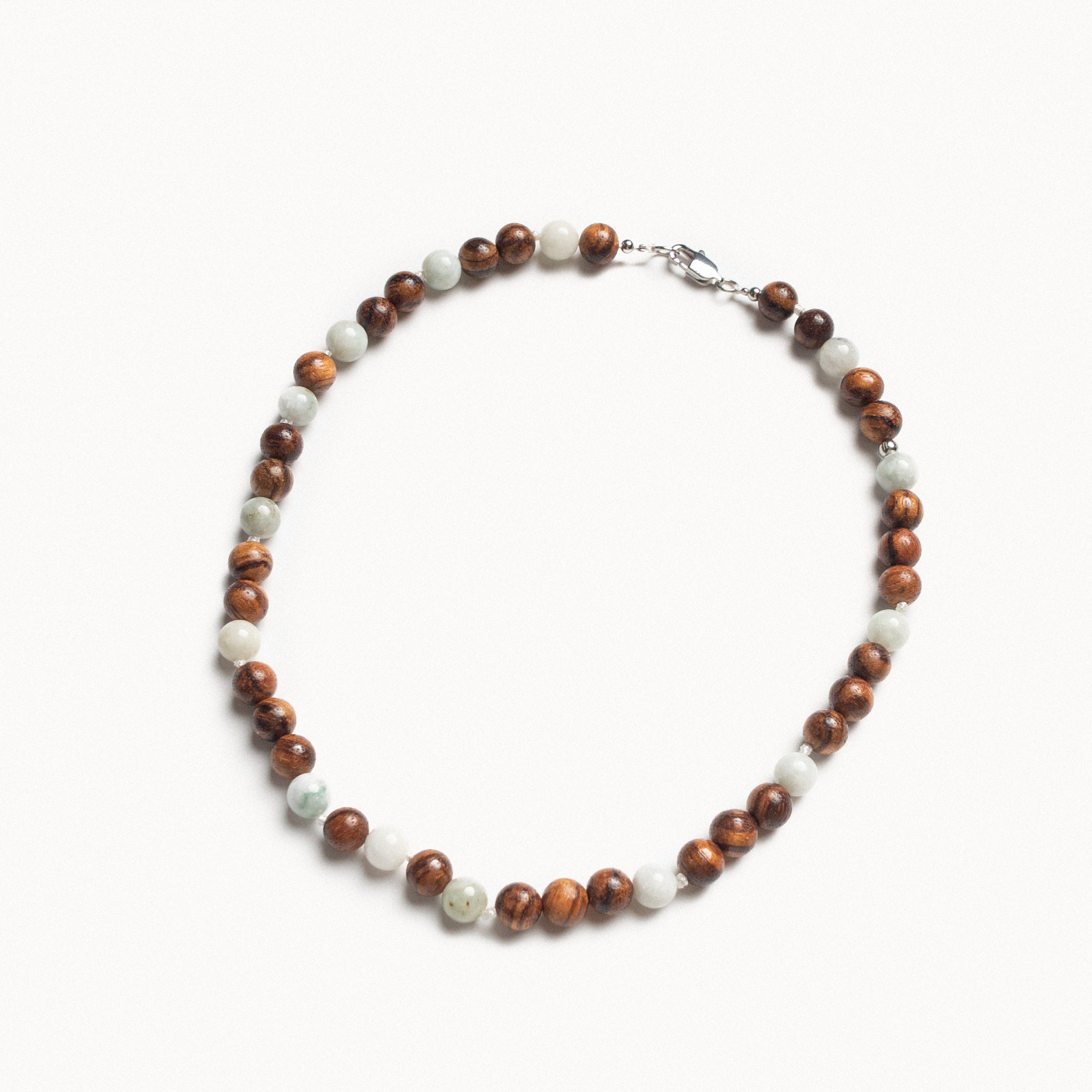 Eira Jade Knotted Necklace
