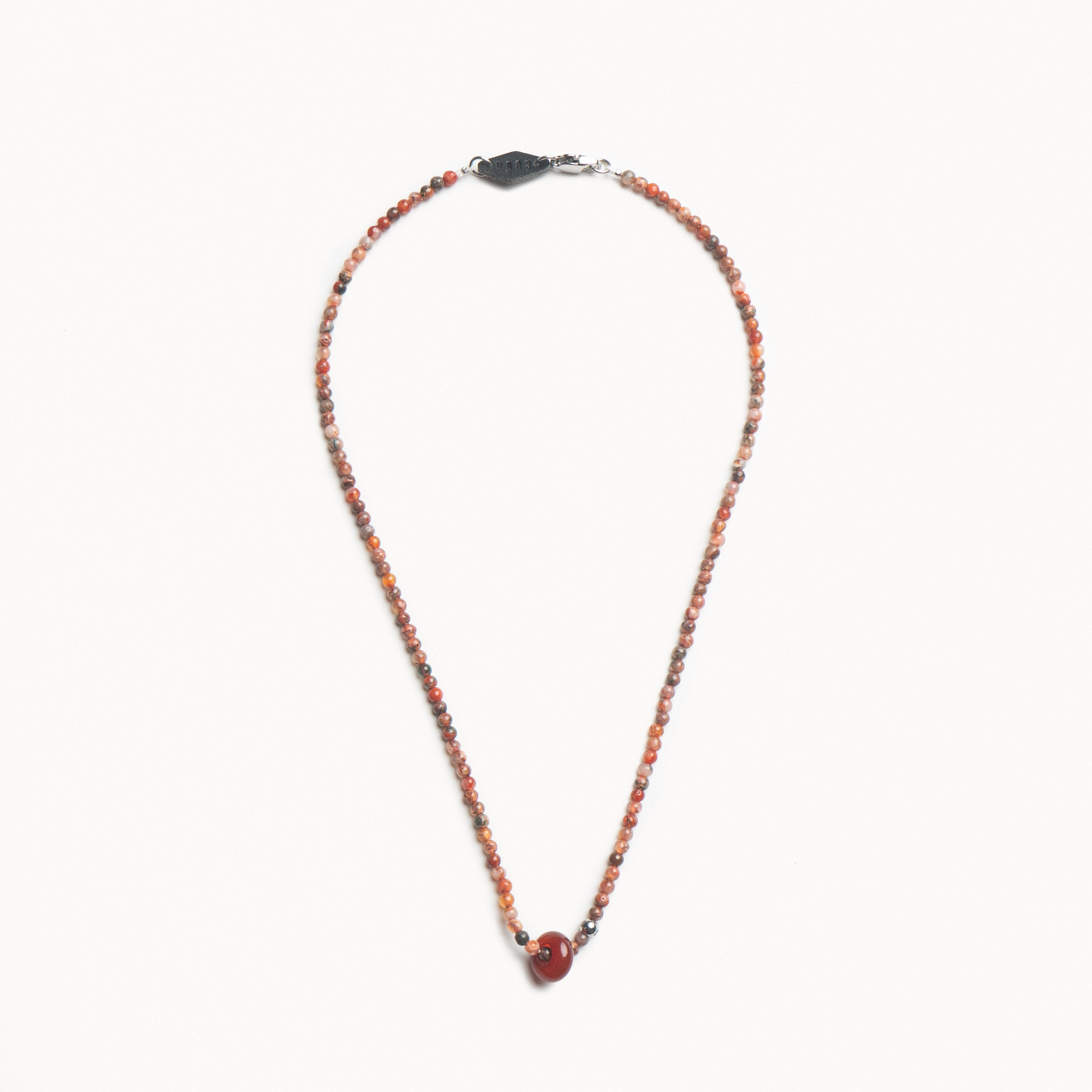 Sera Red Agate Necklace