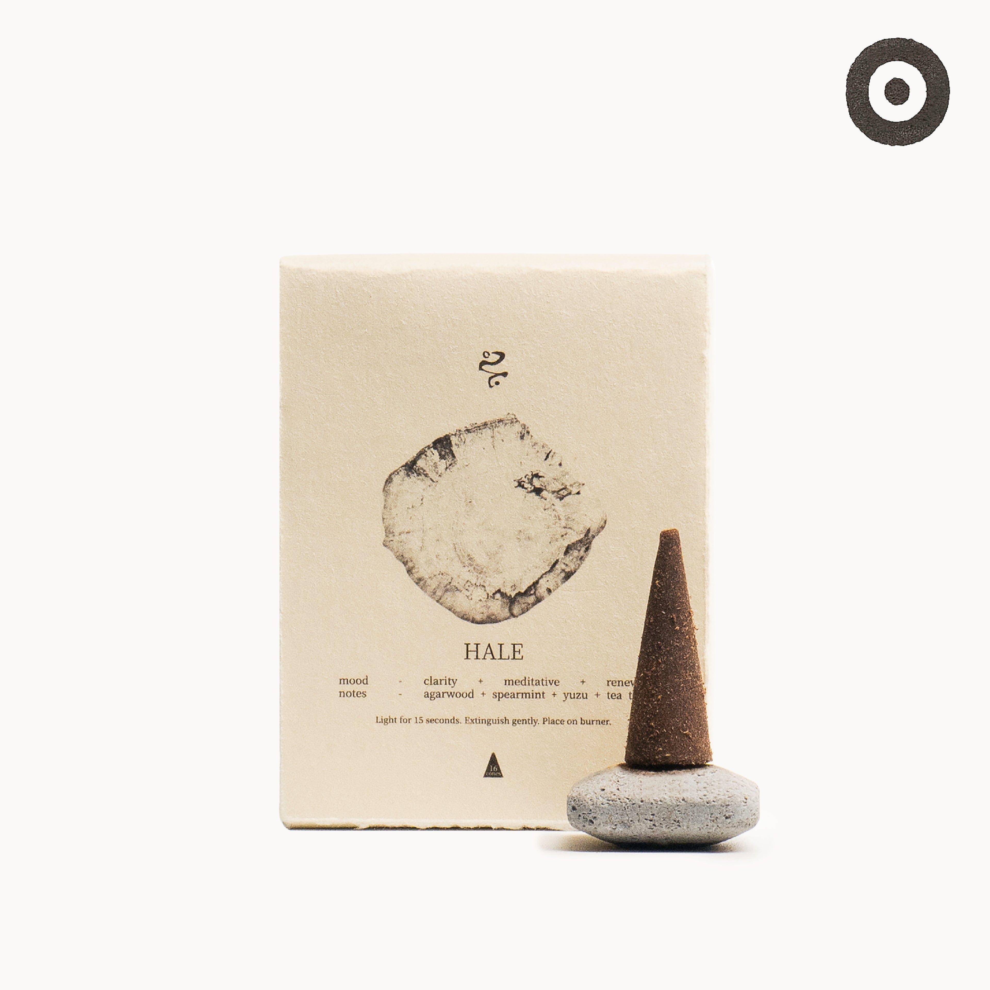 Hale | Clarity Incense Cone